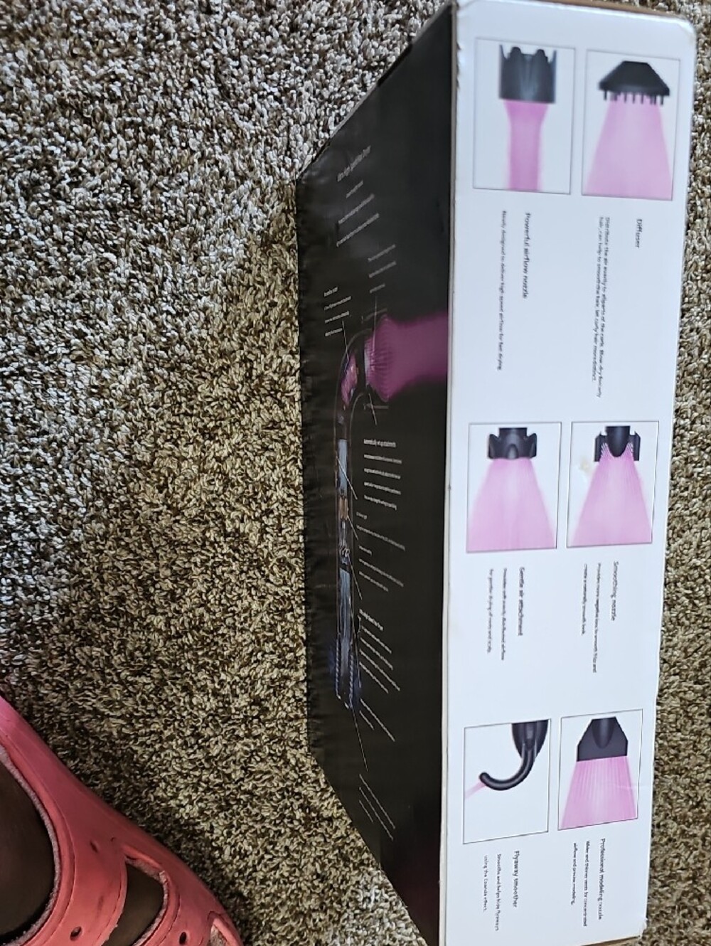 Super Hairdryer - Purple, Teal, Pink Options - Picture 3 of 5